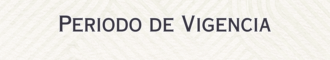 portada periodo de vigencia